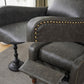 PU Leather Pushback Recliner Chair