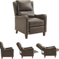 PU Leather Pushback Recliner Chair