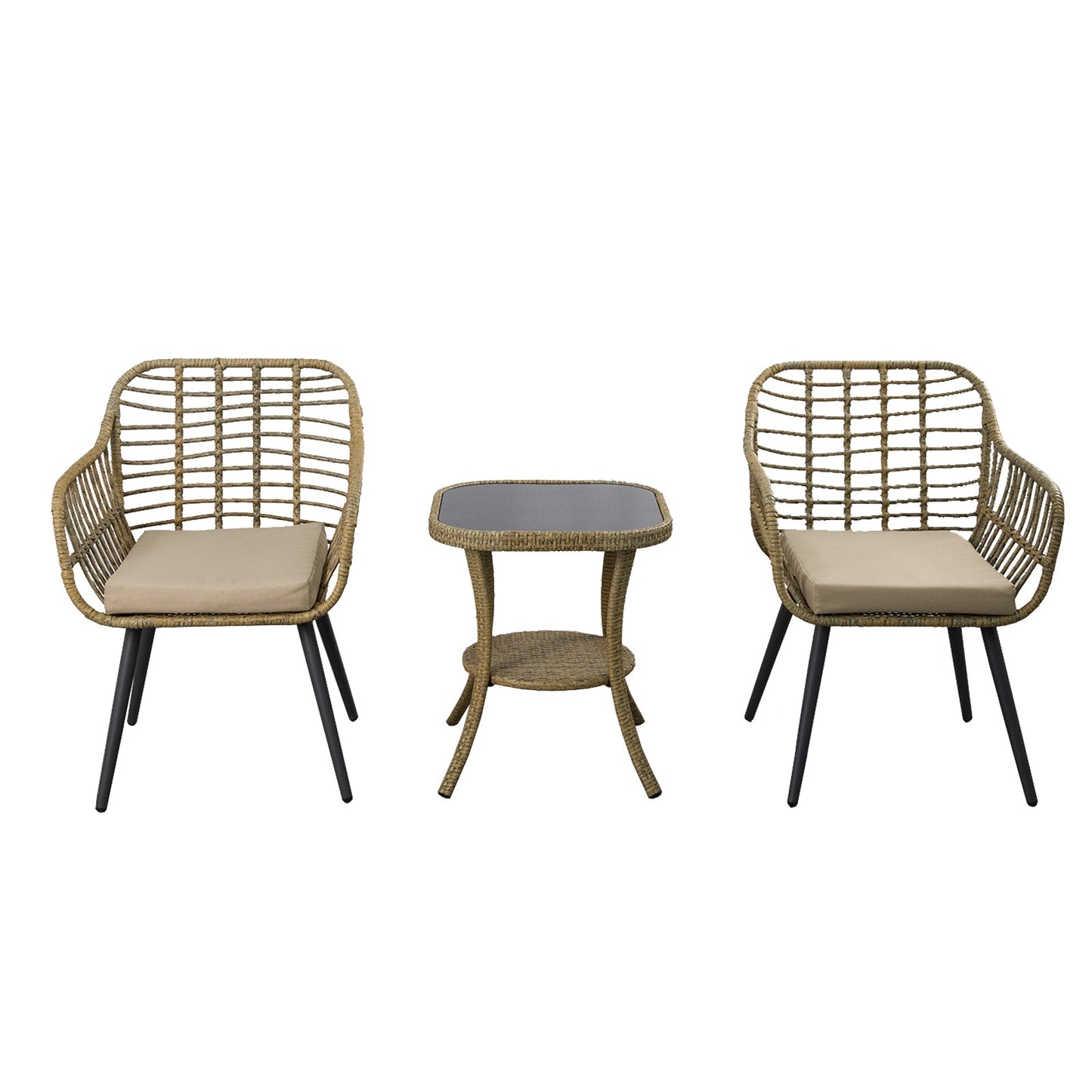 3 Pieces Patio Furniture Sets